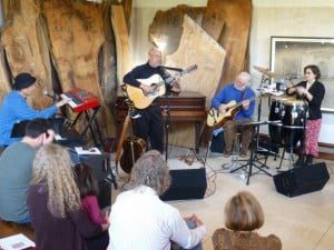 Bob and Pamela Ortiz’s Band in the Arts Building
