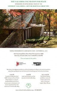 WORLD MONUMENT FUNDWATCH DAY 10-25-14