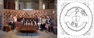 Avasara Peace Table at Biennale & Sketch
