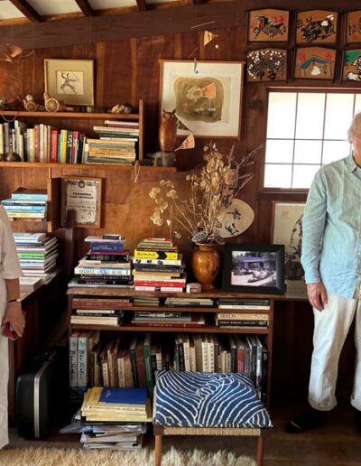 Mira Nakashima and Jon Yarnall in Family House